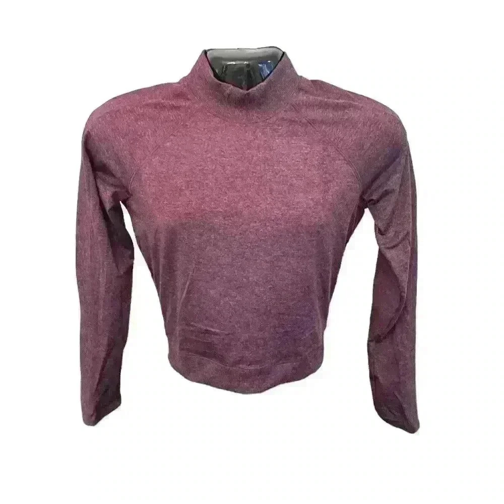 Women's Old Navy Active Go Dry Running Shirtâ Purple Size Small S Cropped